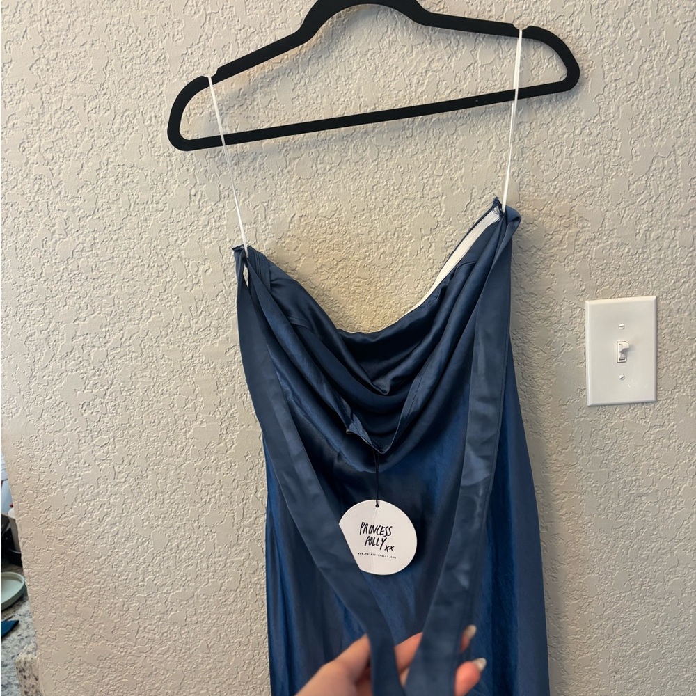 NWT Princess Polly Haley Maxi Dress Mid Blue🦋 - Picture 8 of 10